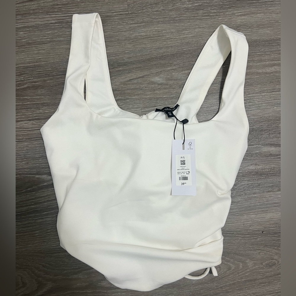 Bare Draped Bustier